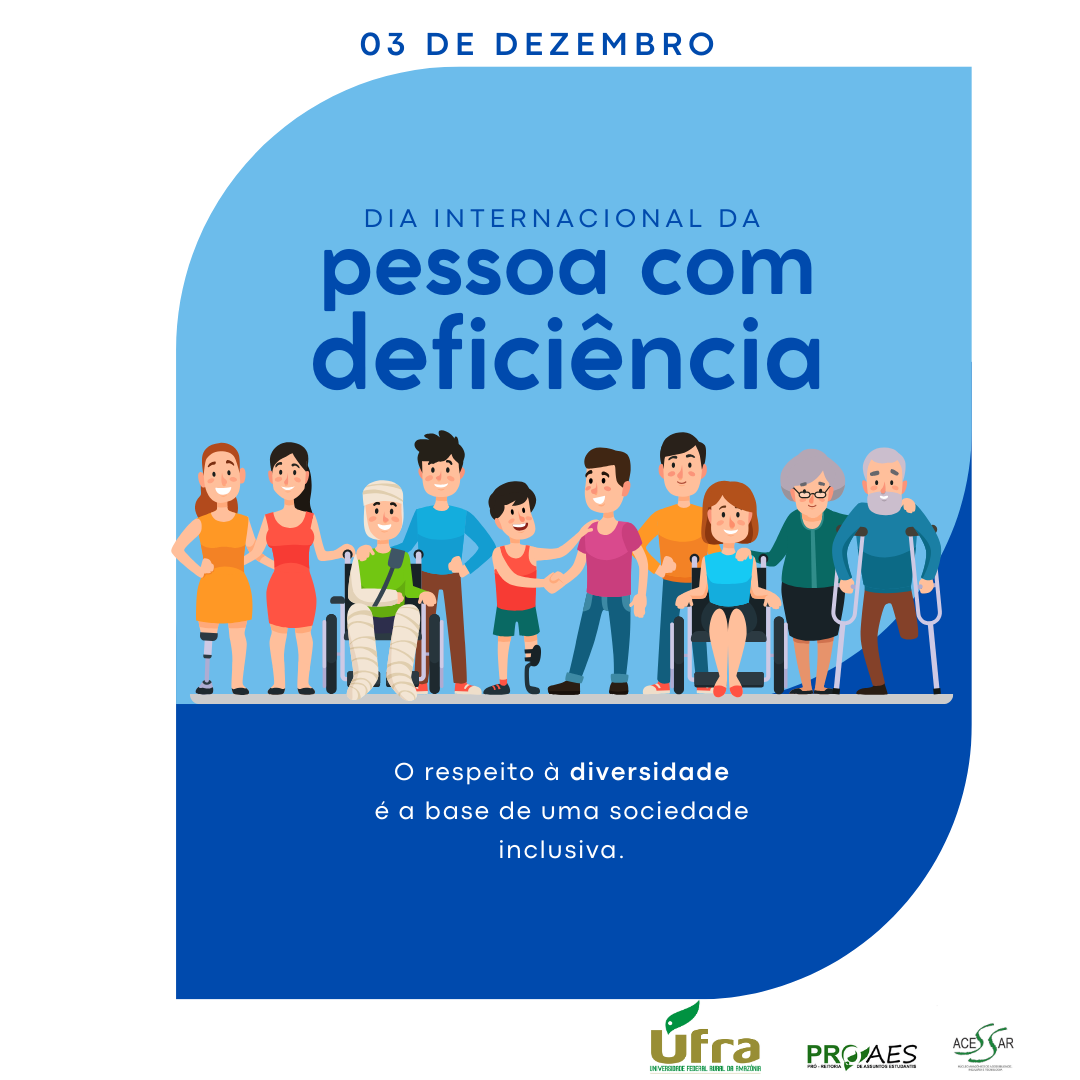 03 de dezembro dia internacional da pessoa com deficiência