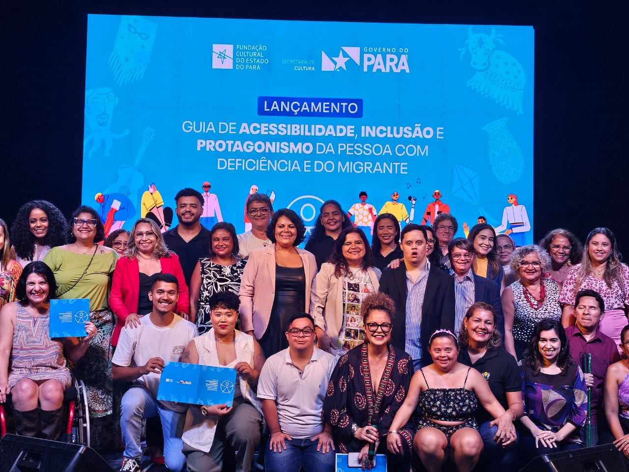 Lançamento do “Guia de Acessibilidade, Inclusão e Protagonismo da Pessoa com Deficiência e do Migrante”.